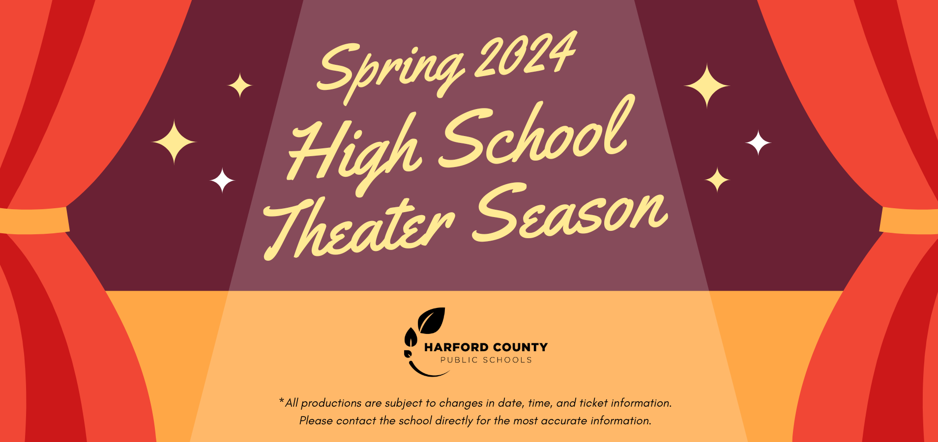 Spring 2024 High School Theater Season